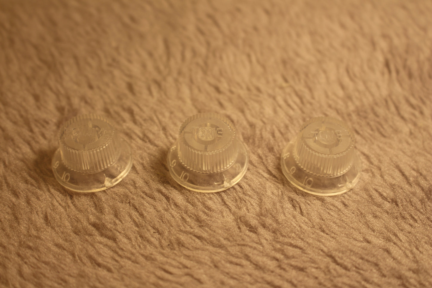 St Sq electric bass guitar volume tone knob potentiometer hat transparent knob
