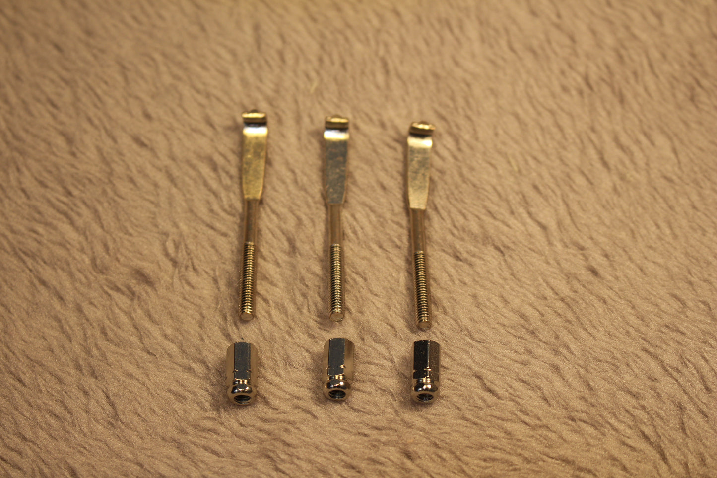 3pcs Metal Banjo Bracket Hooks Nuts Set Adjustable Tension Rods Guitar Accessories