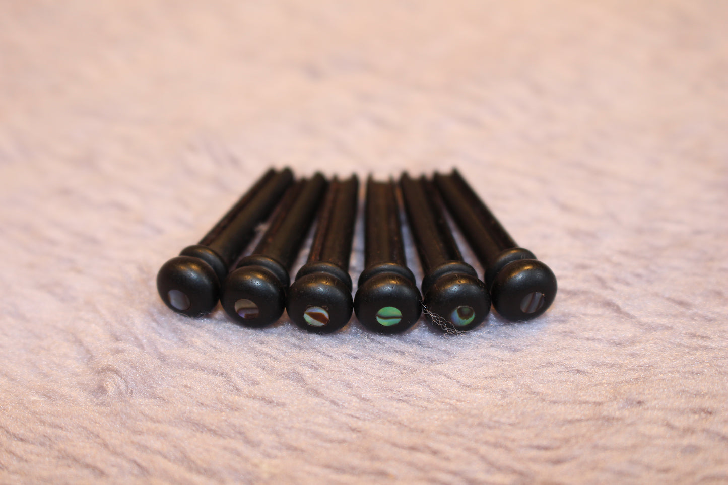 Ebony Guitar String Nails Bridge Pins 3.0mm abalone shell Guitar Accessories AU