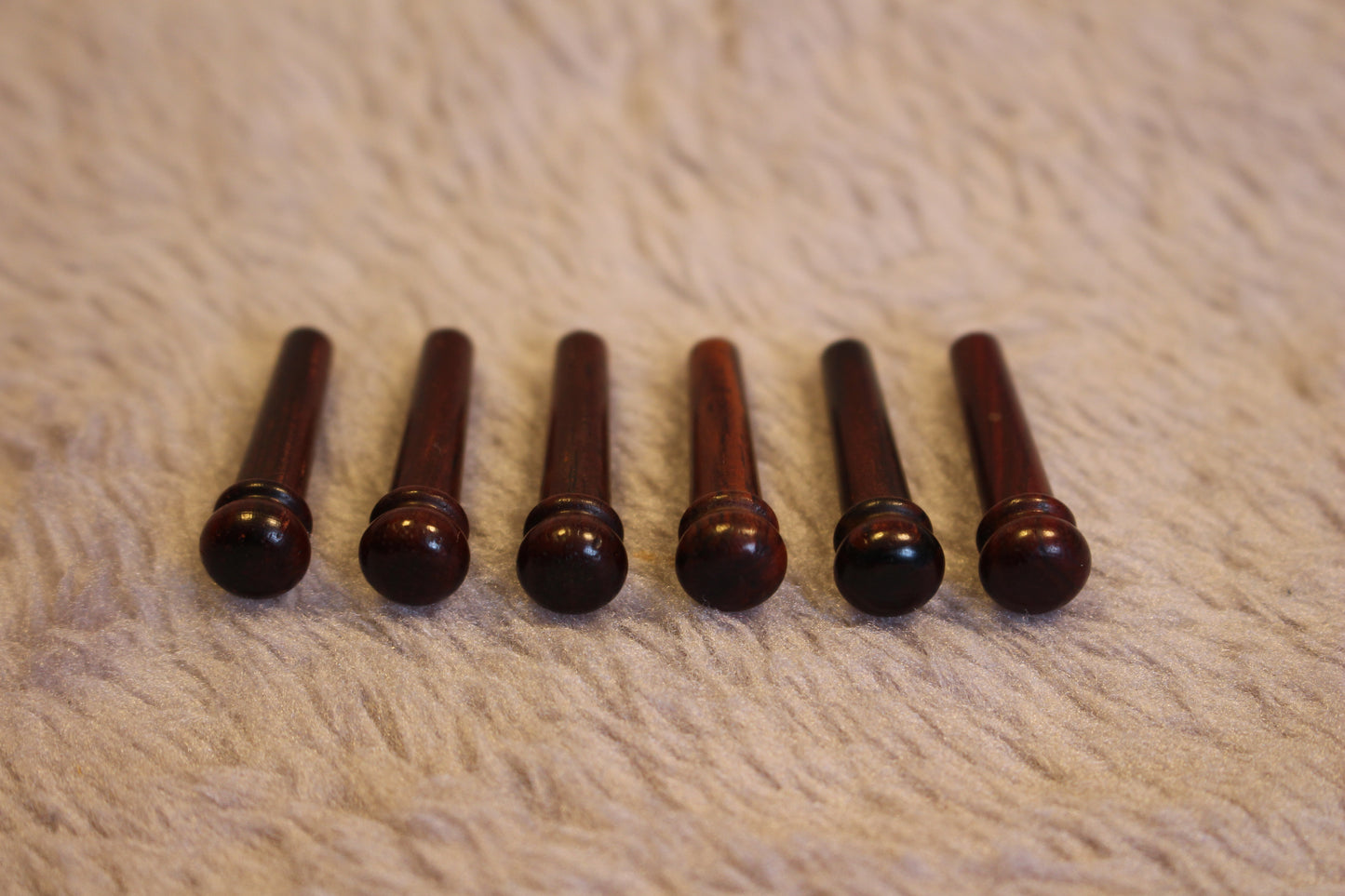 Cocobolo Guitar String Nails Bridge Pins Set Enhanced Sound Quality Accessories