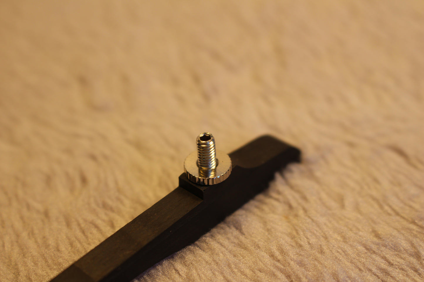 Ebony Mandolin Bridge Adjustable Compensated Strings Repair Instrument Accessory