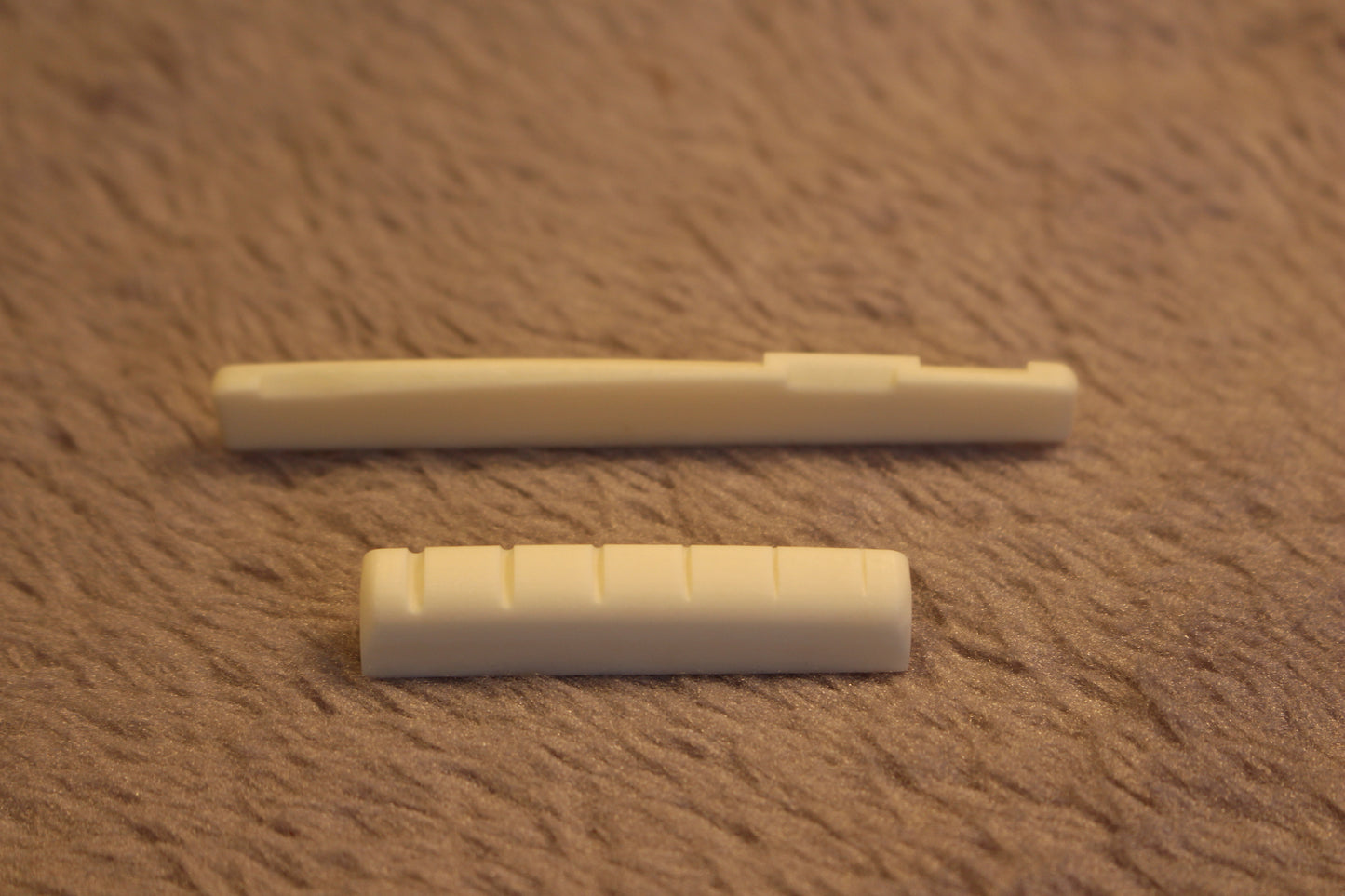 6 Strings Left handed Bone Acoustic folk Guitar Bridge Saddle Nut Accessories AU