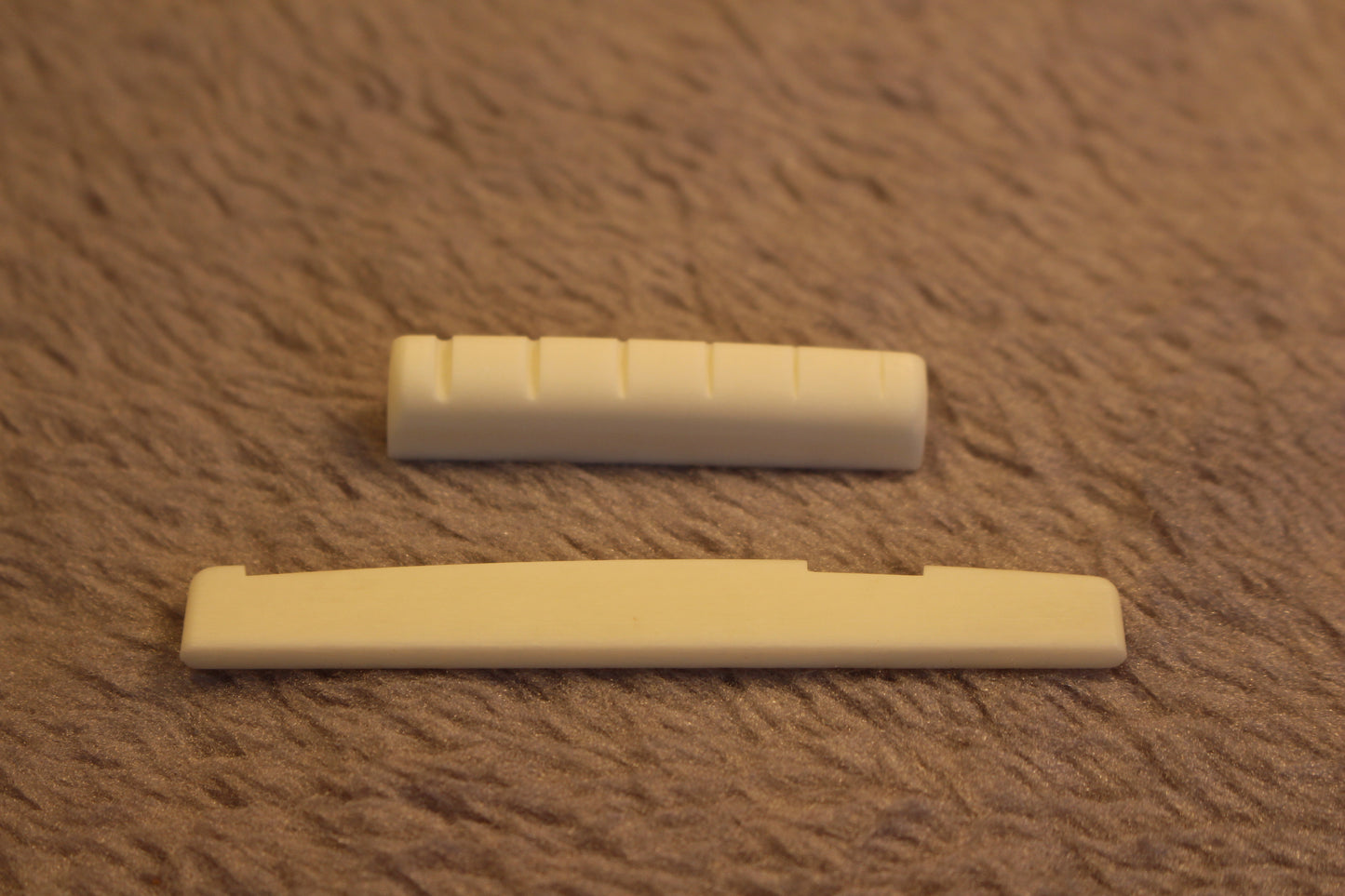 6 Strings Left handed Bone Acoustic folk Guitar Bridge Saddle Nut Accessories AU