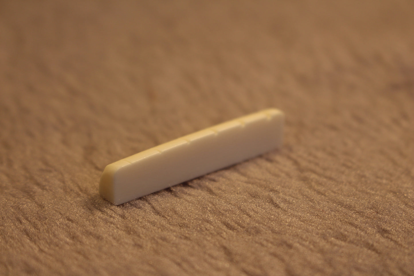 6 Strings Left handed Bone Acoustic folk Guitar Bridge Saddle Nut Accessories AU