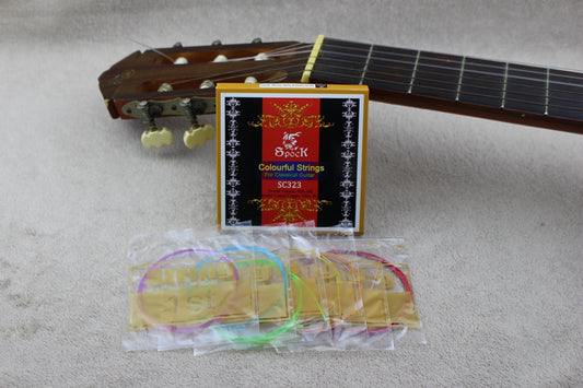 028-043 Normal Tension Colorful Nylon Classical Guitar Strings Guitar Accessorie