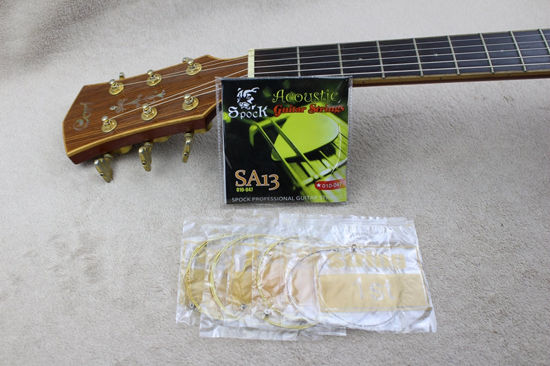 Acoustic Guitar Strings Anti-Rust Coating Coated Copper Alloy Wound 010-047 SET
