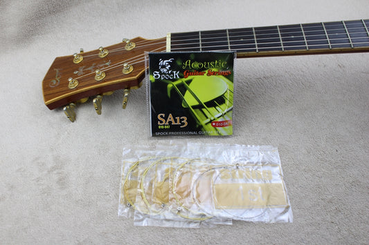 Acoustic Guitar Strings Anti-Rust Coating Coated Copper Alloy Wound 010-047 SET
