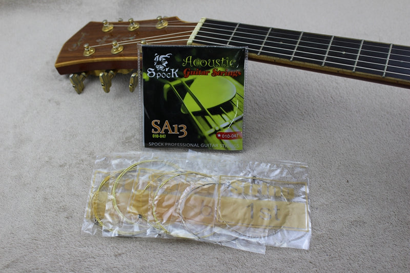 Acoustic Guitar Strings Anti-Rust Coating Coated Copper Alloy Wound 010-047 SET