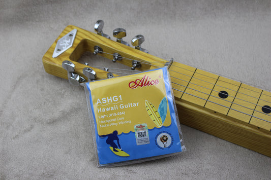 8 String Hawaiian Lap Steel Guitar Strings Nickel Wound Anti Rust Strings Set