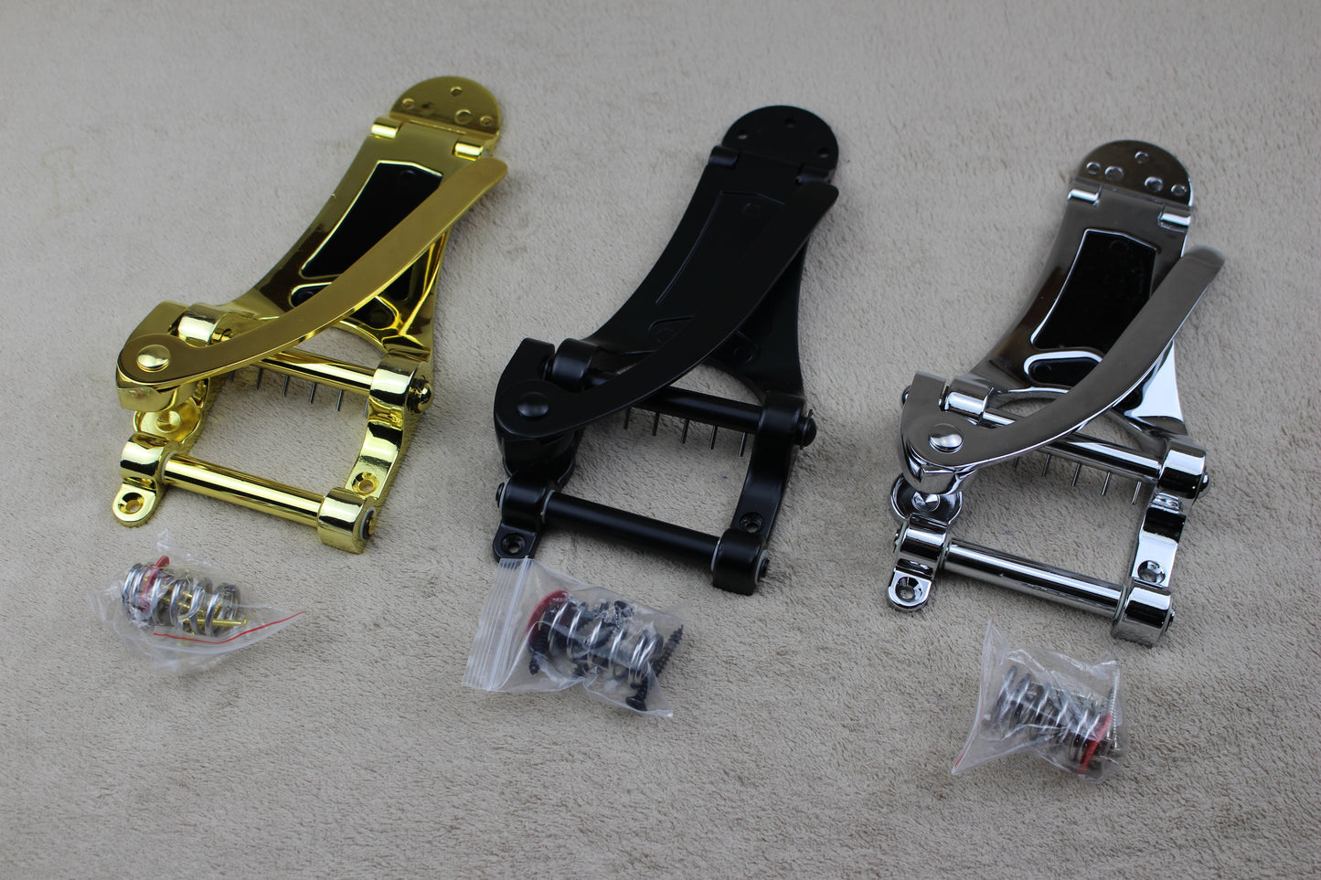 Jazz Guitar Vibrato Tailpiece Tremolo Arch Top Body Unit Vibrato Bridge LP TL SG