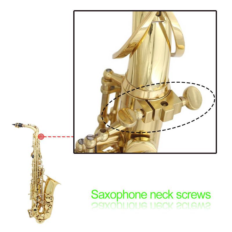 Saxophone Sax Neck Tightening Clarinet Thumb Screw Replacement Brass instrument