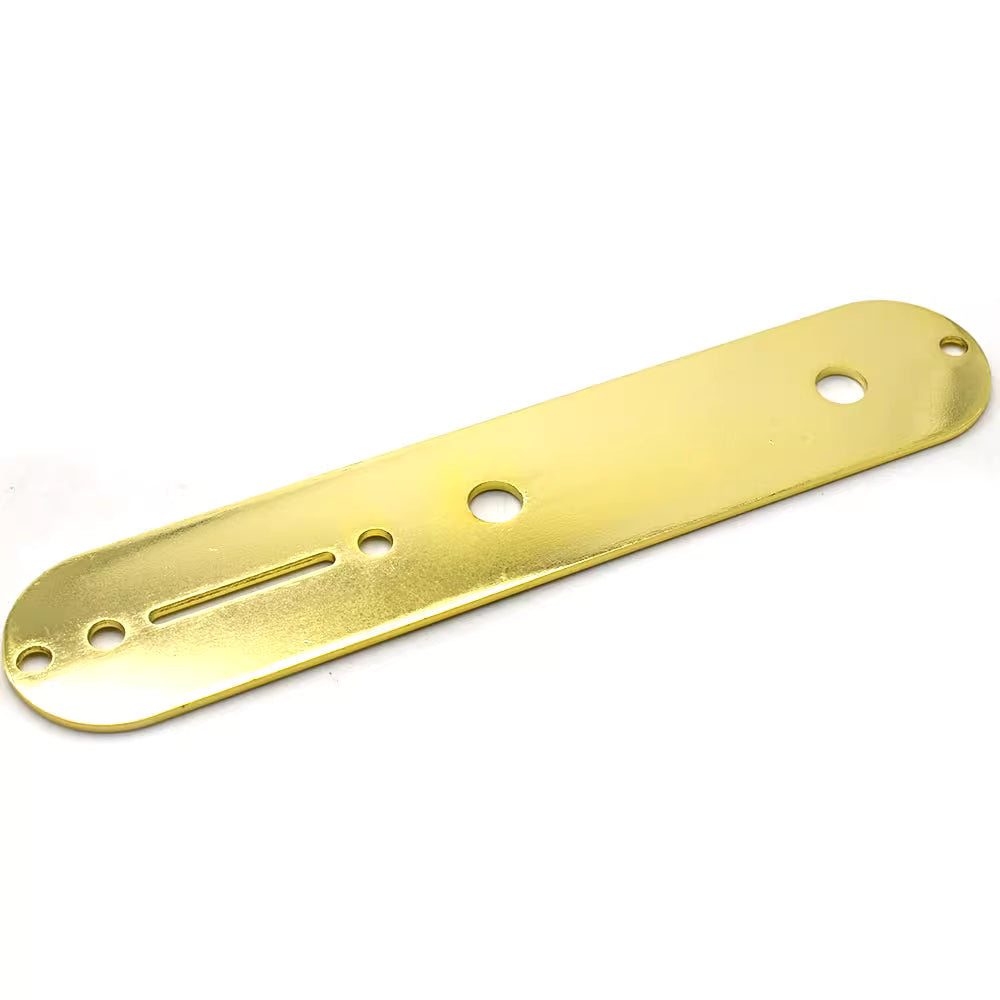 Metal Electric Guitar Control Plate with Diameter Pot Holes Tele Guitar CTS Pots