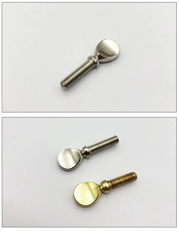 Universal Saxophone Clarinet Mouthpiece Ligature Thumb Screw Replacement Brass Screw