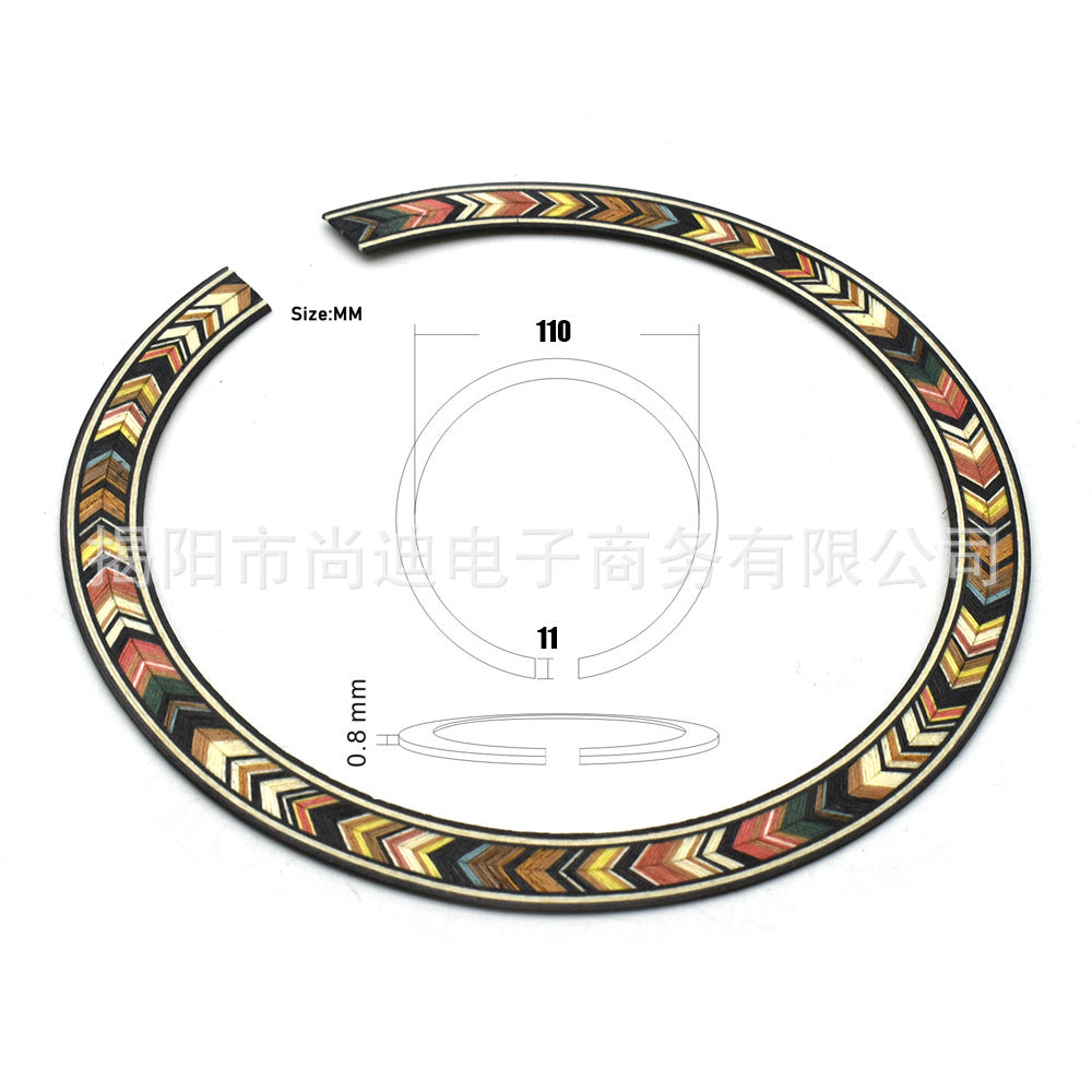 Acoustic Guitar Rosette guitar sound hole ring Luthier Tonewood Guitar Accessori