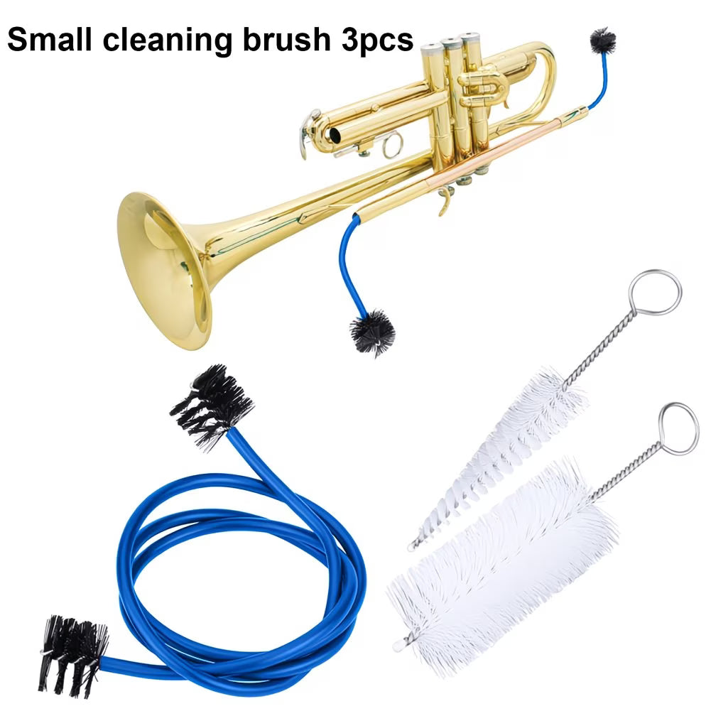 Trumpet Maintenance Kit Snake Brush Mouthpiece BrushCornet Cleaning Accessories