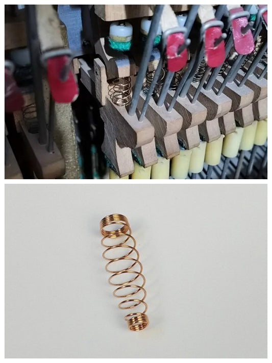 90Pcs Upright Piano Jack Spring Tuning Linker Spring Tuning Maintenance Tool AU