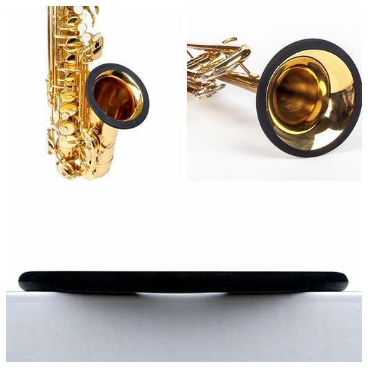 Saxophone Mute Ring Silicone Bell Mouth Silencer Brass Instrument Accessories AU