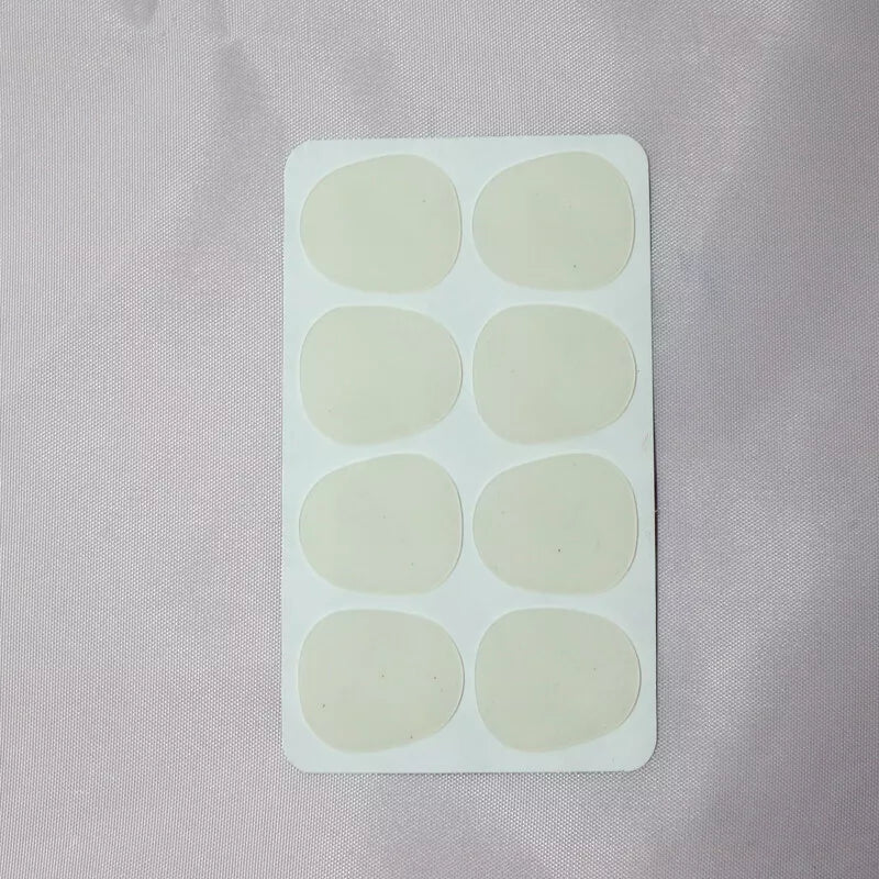8pcs Mouthpiece Silicone patches pads cushions Alto Tenor Saxophone transparent