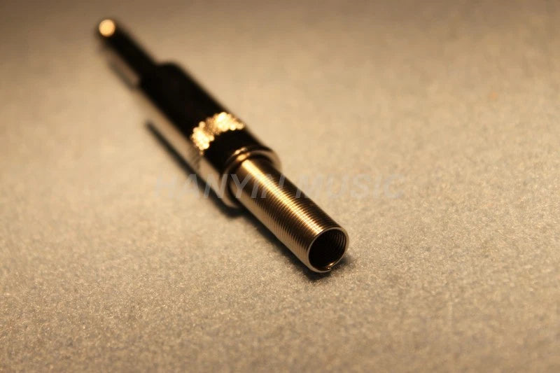 2PCS GUITAR CABLE CONNECTOR/GUITAR METAL PLUG CONNECTOR FOR "JACKS