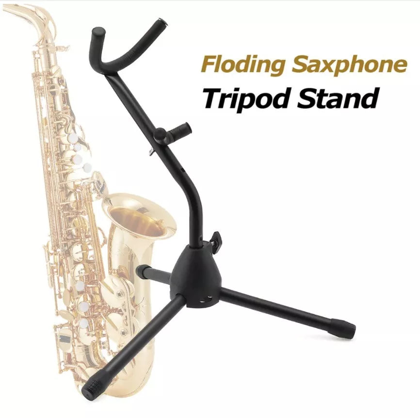 Alto Saxophone Stand Portable Folding Tripod Holder Woodwind InstrumentAccessory