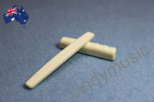 12 Strings Acoustic Guitar Bridge Saddle and Nut Guita Parts Easy