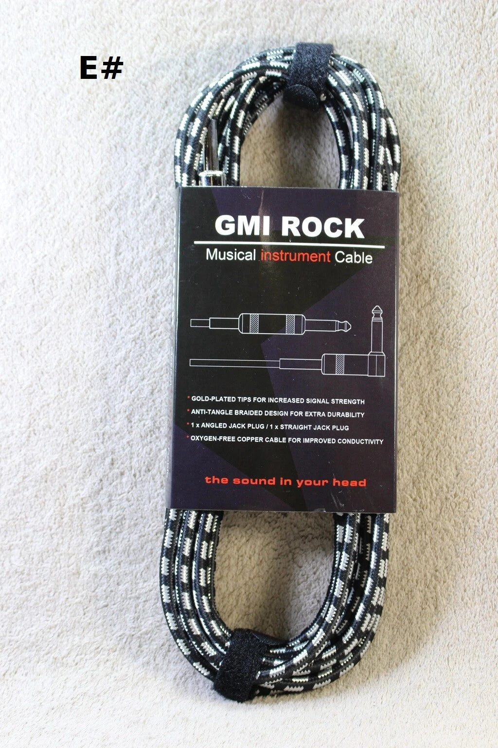 3M 5M 10M Guitar Lead Instrument Amp Cable Noiseless Audio Cable Braided Tweed