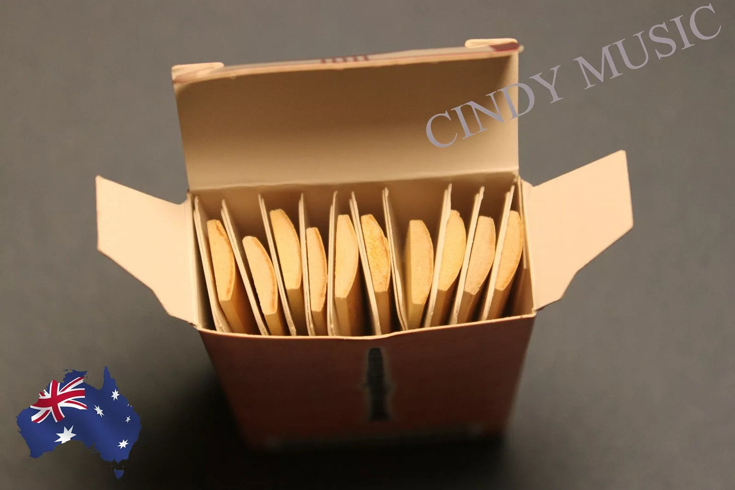 Soprano Saxophone reeds bB Bamboo Reeds 10piece Strength2.5 Wind Instrument AU