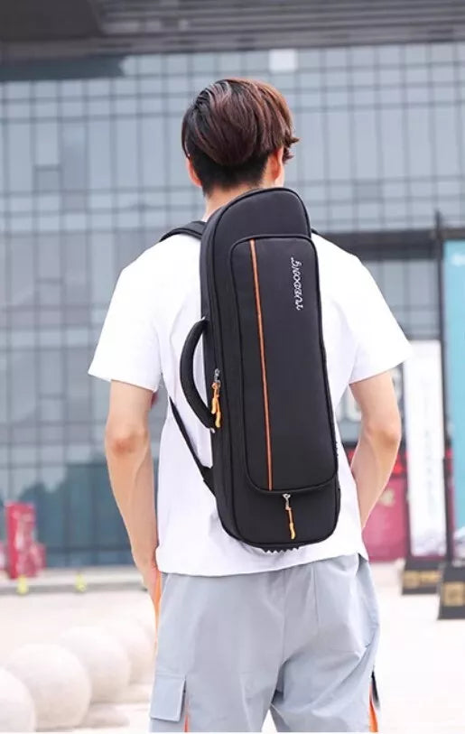 Portable thickened Trumpet Bag Backpack Soft Storage Case Brass Instrument AU