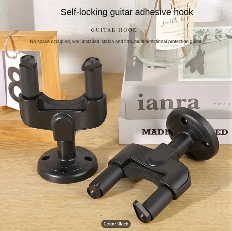 2pcs Wall Mount Guitar Hook Holder Guitar Bass Ukulele Mandolin Banjos stand