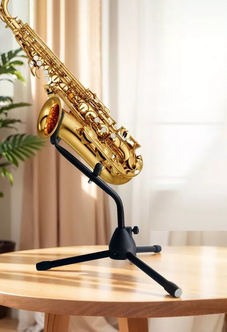 Alto Saxophone Stand Portable Folding Tripod Holder Woodwind InstrumentAccessory