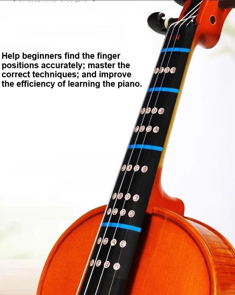 1pc Violin fingerboard position stickers beginners Practice Scale stickers