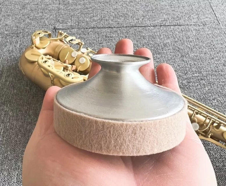 Saxophone Mute Silencer Soprano Alto Tenor Sax Muffler Instrument Accessory AU