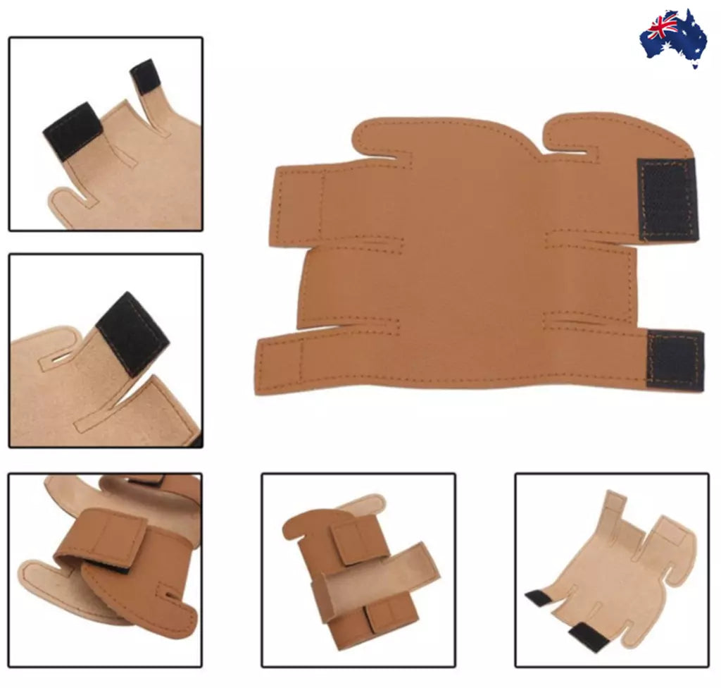 Real leather Trumpet Hand pad Corrosion-Resistant Piston Protection Accessory AU