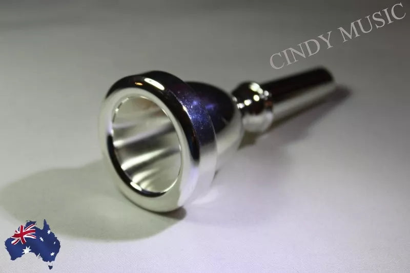 Tuba/Bass Horn Mouthpiece Silver Plated Musical Instrument Accessories