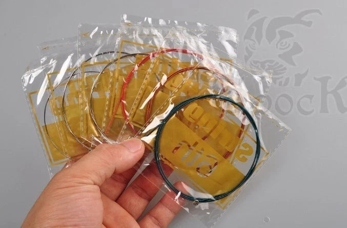 09-42 Colourful Electric Guitar Strings Nickel plated Outer Material Ultra-light