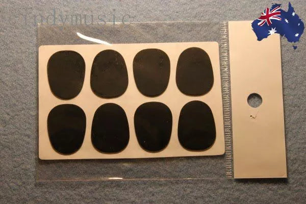 8pcs Mouthpiece Silicone patches pads cushions Alto Tenor Saxophone BLACK AU