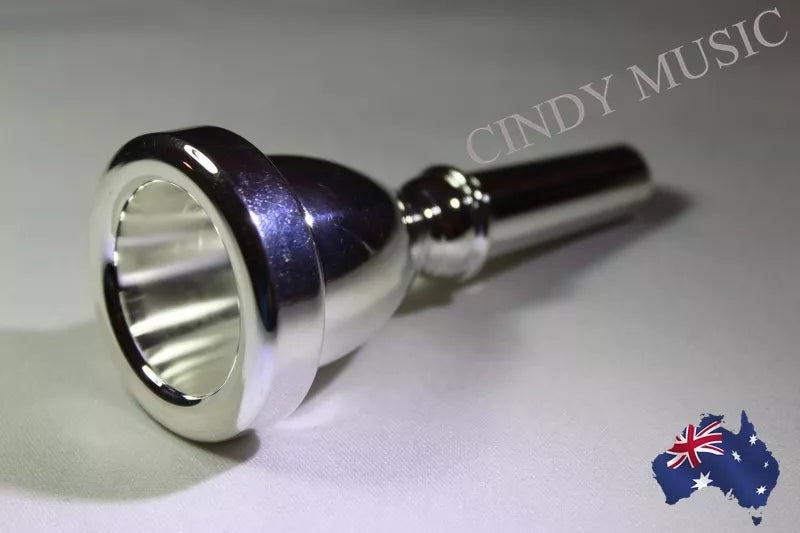 Tuba/Bass Horn Mouthpiece Silver Plated Musical Instrument Accessories