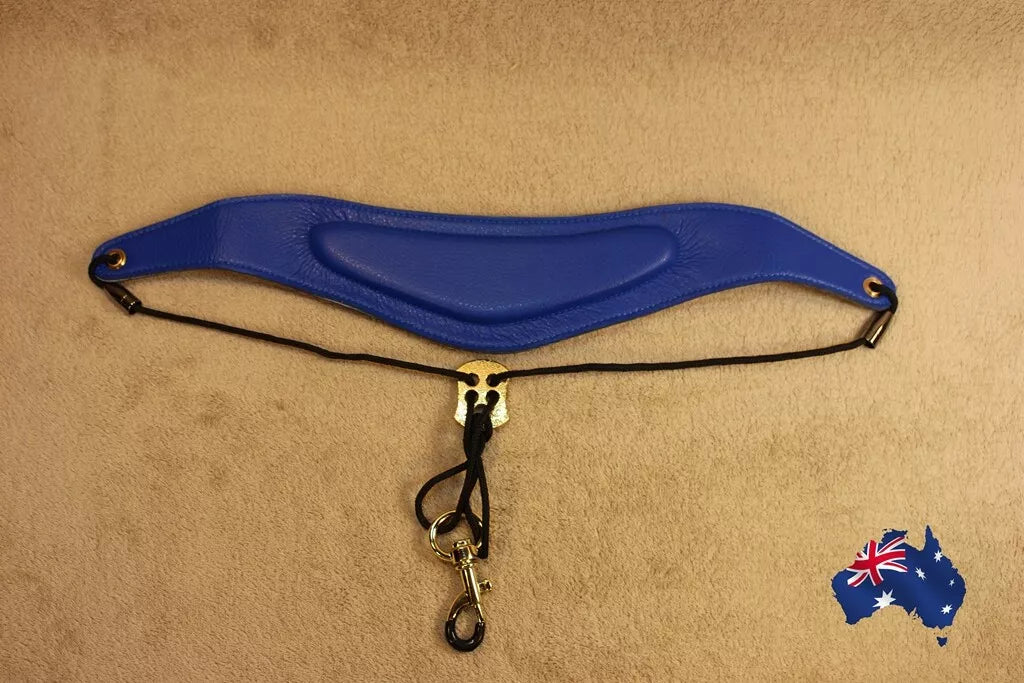 Adjustable Leather Saxophone Strap Metal Hook Suspenders Widened Thickened Neck