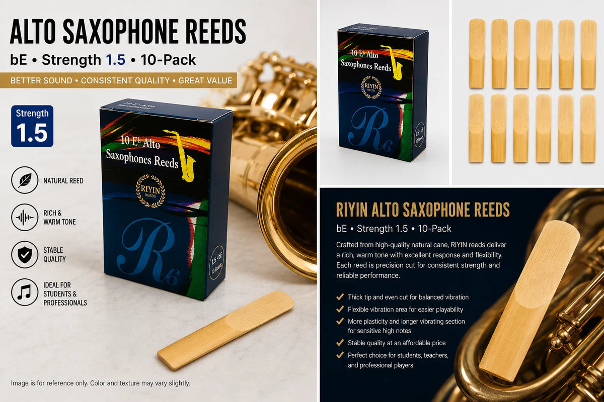 Alto saxophone reeds bE 10piece of packaging Strength 1.5 for Better Sound AU
