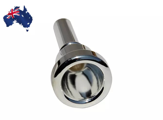 Silver Plated Baritone Mouthpiece Rich Dark Sound 11.5mm Socket Brass Accessorie