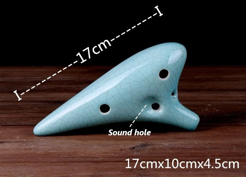 12Hole C Alto Ocarina From ancient voices China handmade Ocarina instruments
