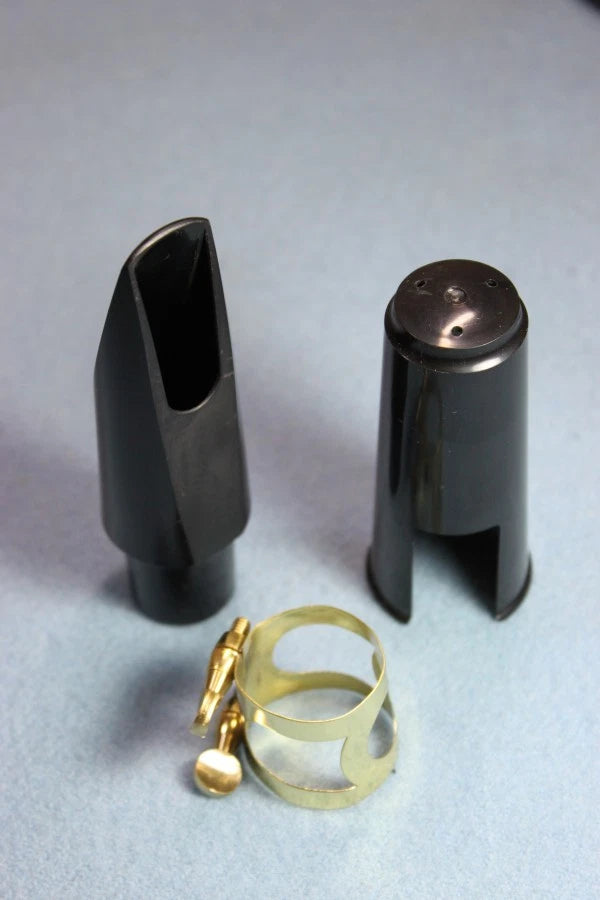 Tenor Saxophone Mouthpiece Set 1x Mouthpiece/1x Cap/1x Metal Ligature AU NEW