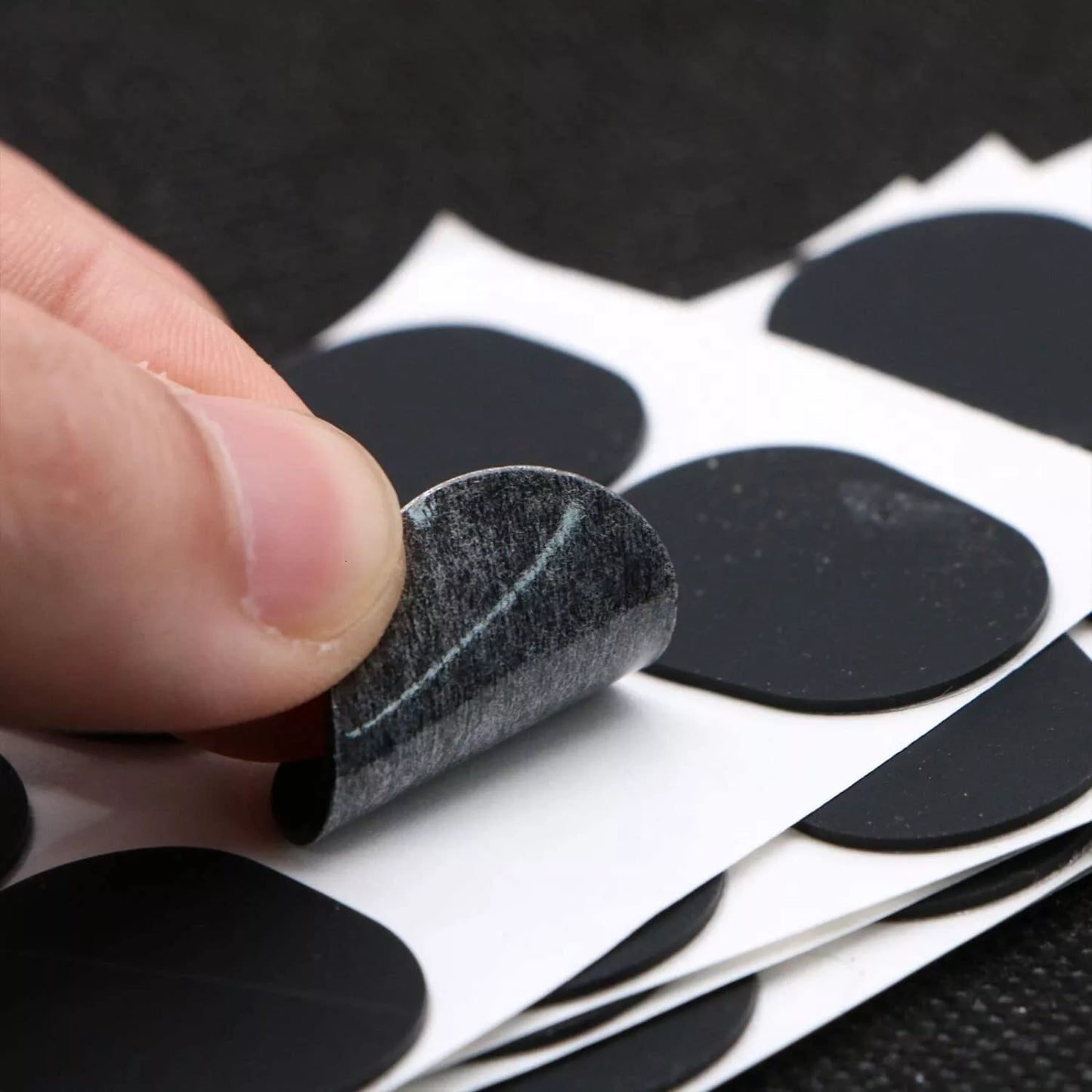 8pcs Mouthpiece Silicone patches pads cushions Alto Tenor Saxophone BLACK AU