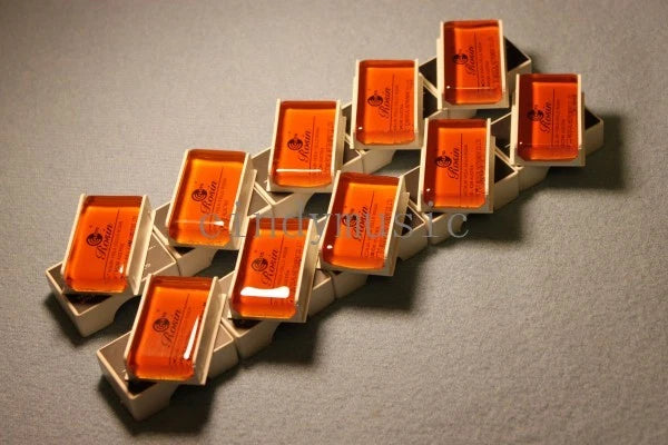10PCS NaturaRosin to suit all bow types Violin Viola Cello Amber minimal residue