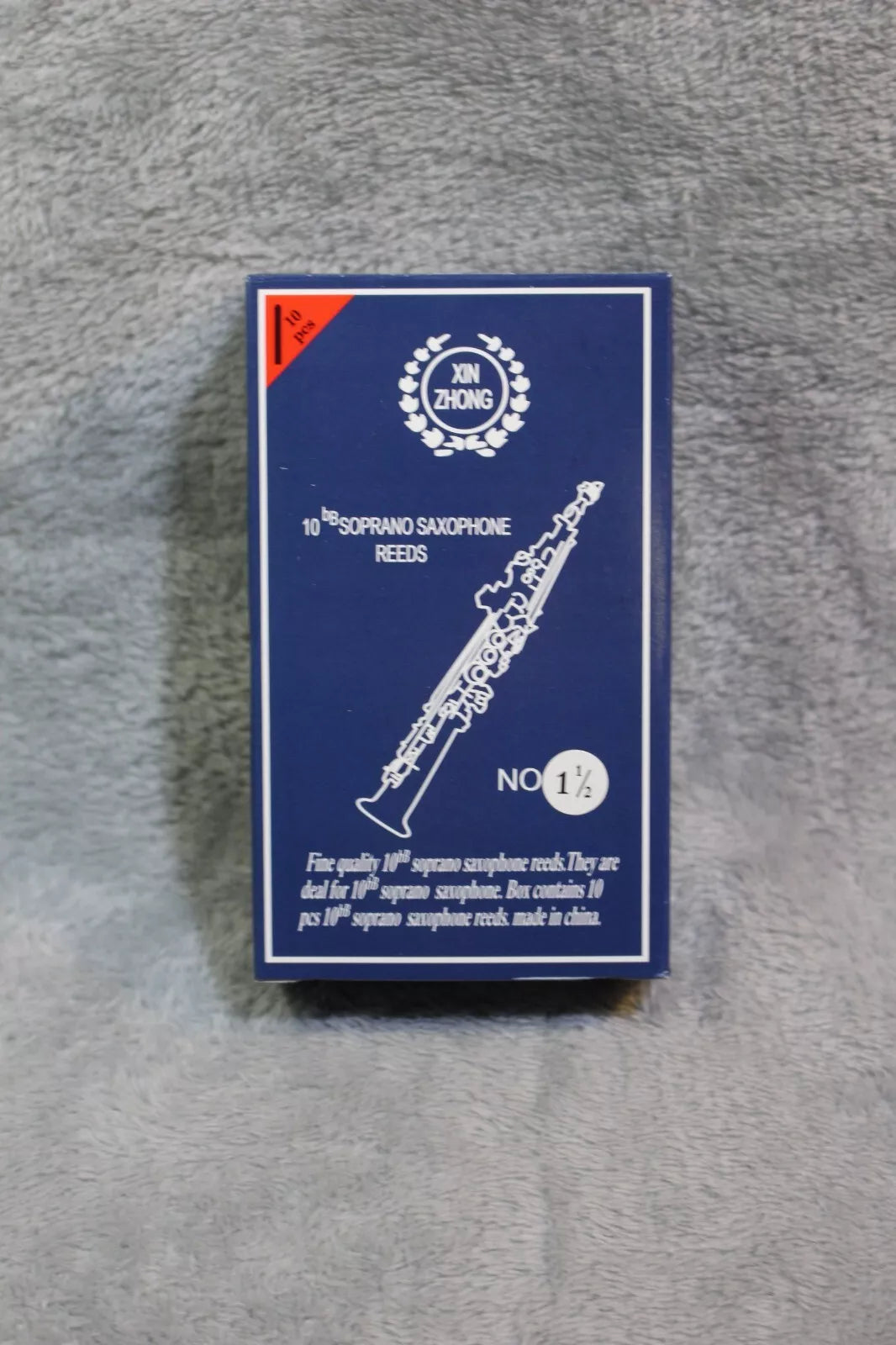 Soprano saxophone reeds bB 10piece of packaging Strength 1.5 for Better Sound AU