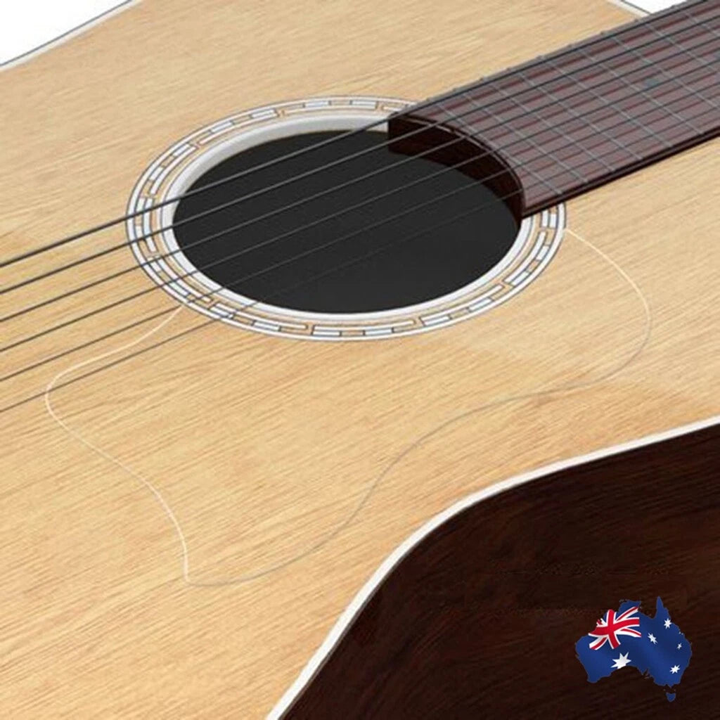 1pc Transparent Acrylic Guitar Pickguard Shield Safe and Reliable Protection