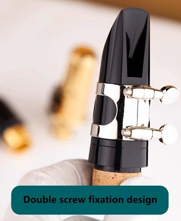 Clarinet Mouthpiece nickel metal Ligature clarinet parts Bb Adjustable Screws AU