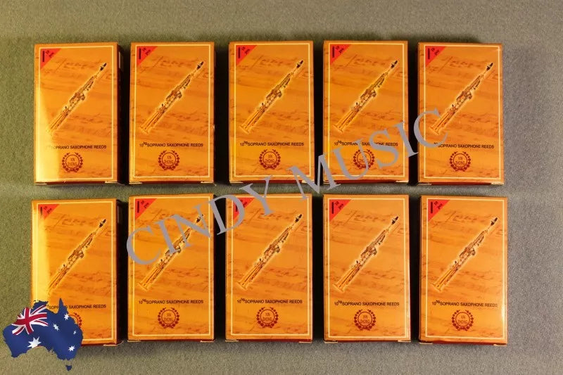 10set Soprano Saxophone reeds bB 100piece Strength2.5 Traditional Better SoundAU