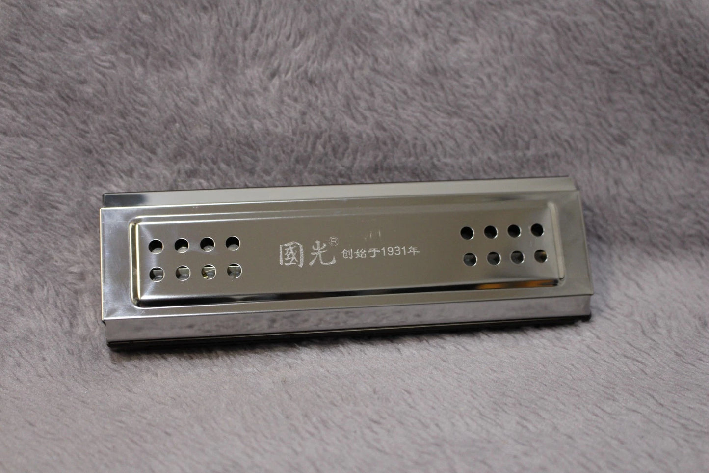 24-Hole Double-Sided Tremolo Harmonica Dual Key C/G Blues Classical Instrument