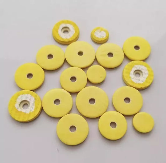 17pcs Flute Leather Pads Hole Plugs Repair Parts(closed hole)Flute AccessoriesAU